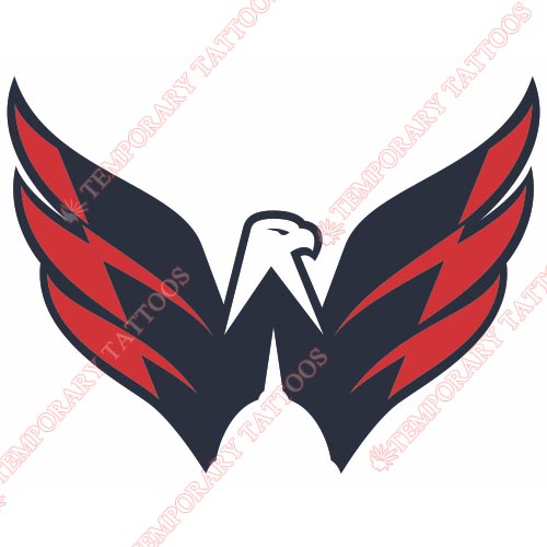 Washington Capitals Customize Temporary Tattoos Stickers NO.371